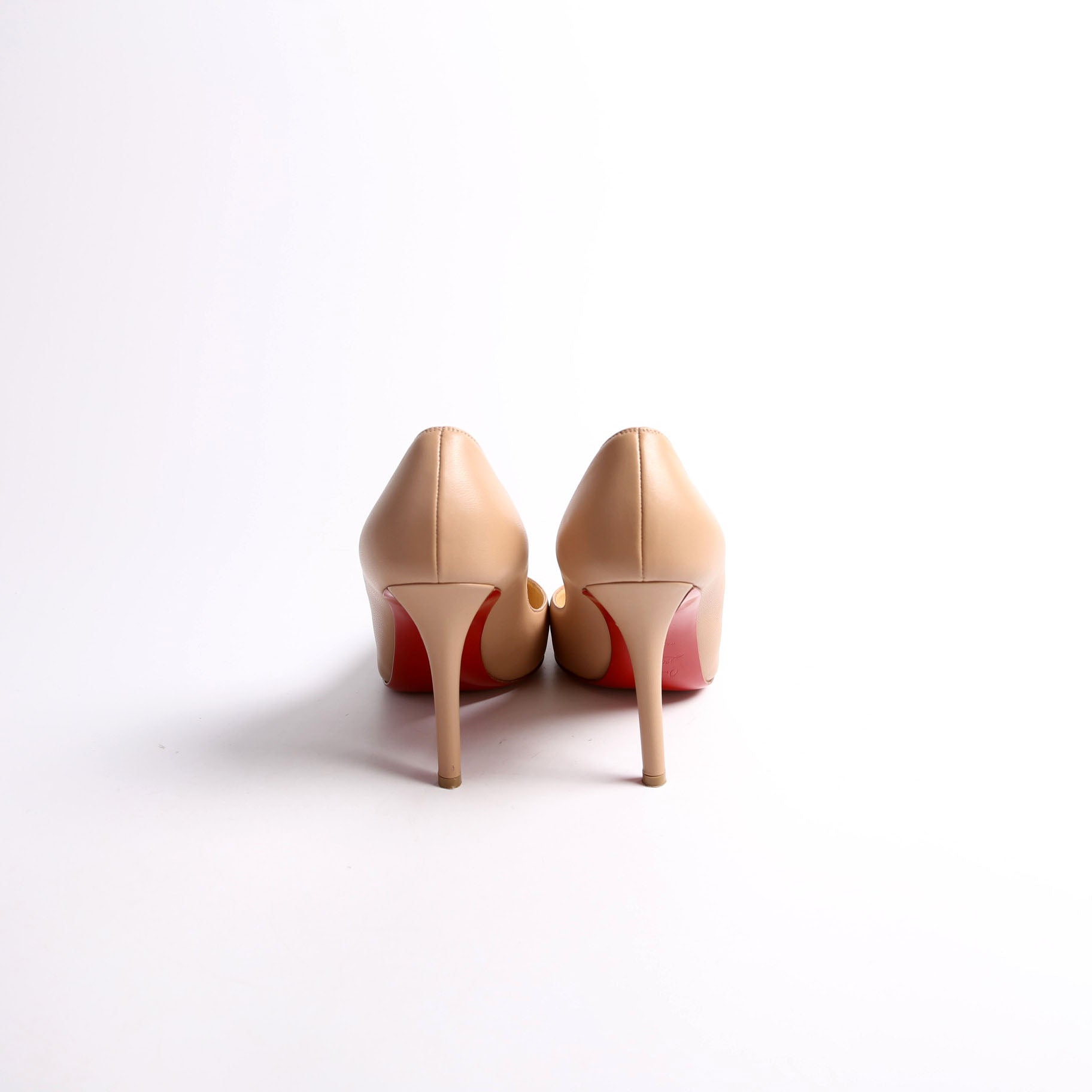 Apostrophy Pumps 100 Size 38.5 Taupe