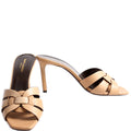 Tribute Mule Sandal 85MM Size 42 Tan