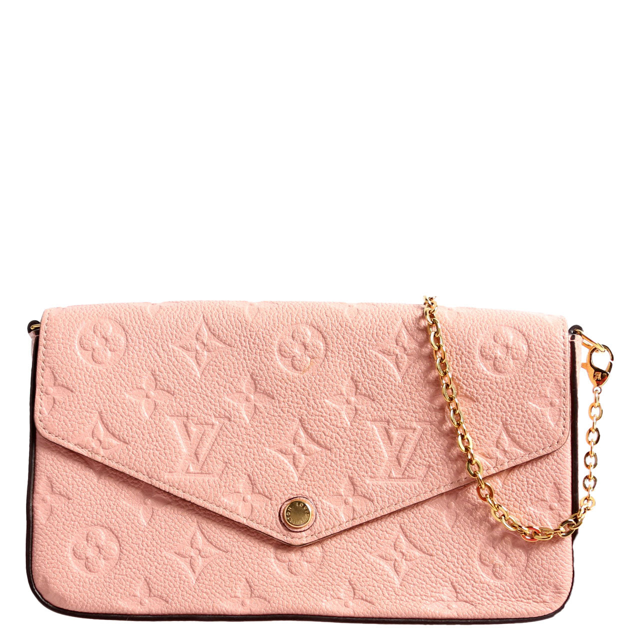 Pochette Felicie Empreinte Pink