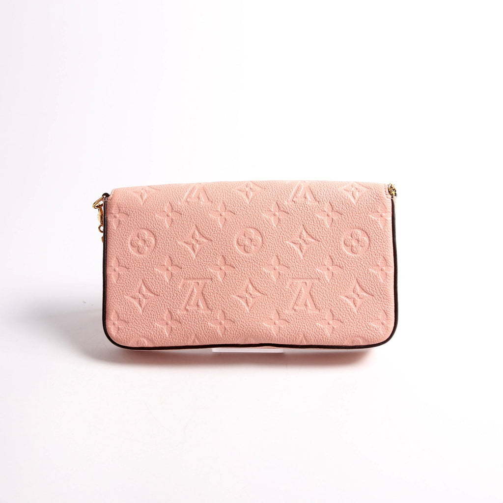 Pochette Felicie Empreinte Pink