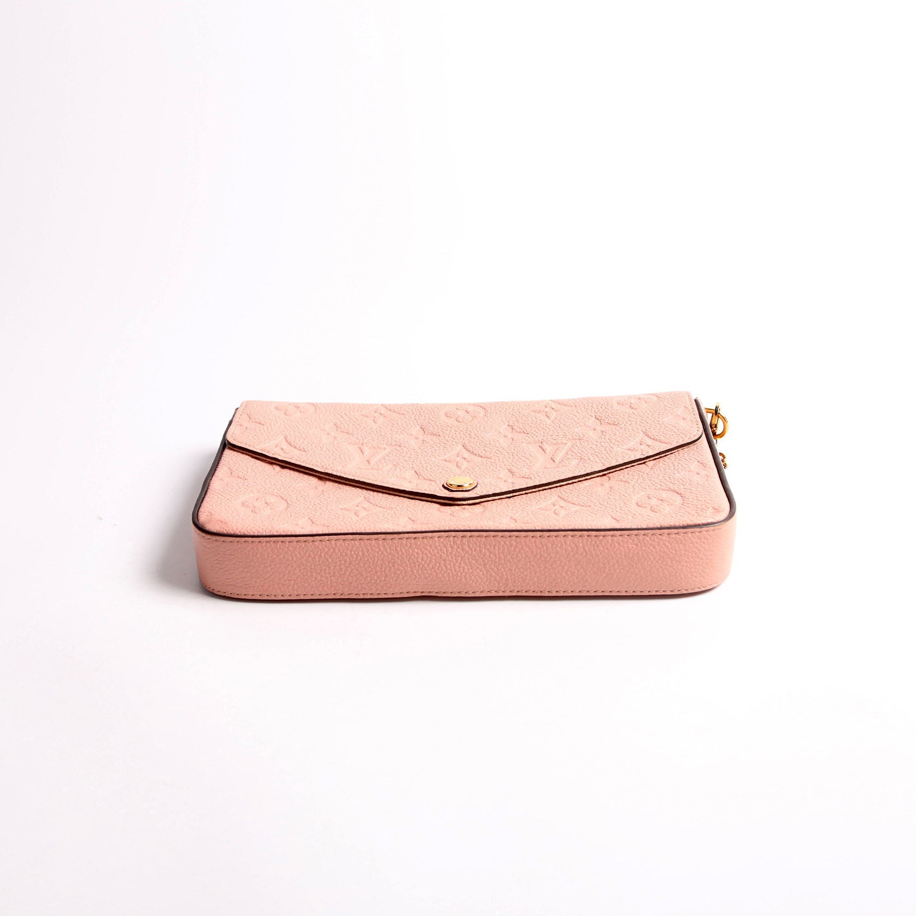 Pochette Felicie Empreinte Pink