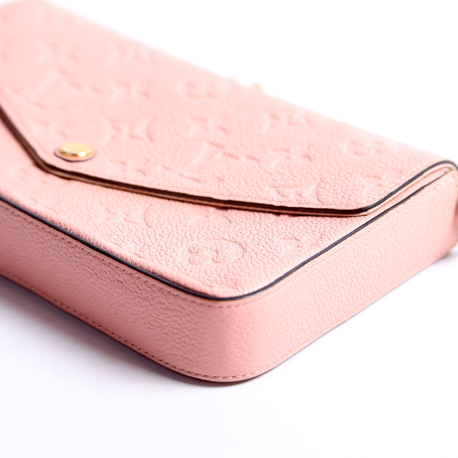 Pochette Felicie Empreinte Pink