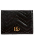 466492 GG Marmont Card Case Black
