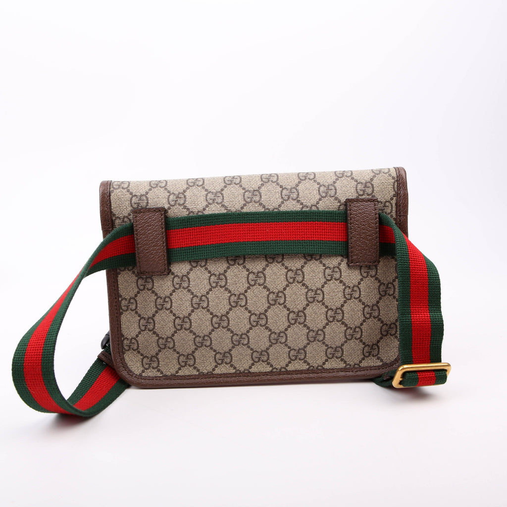 493930 GG Supreme Neo Web Belt