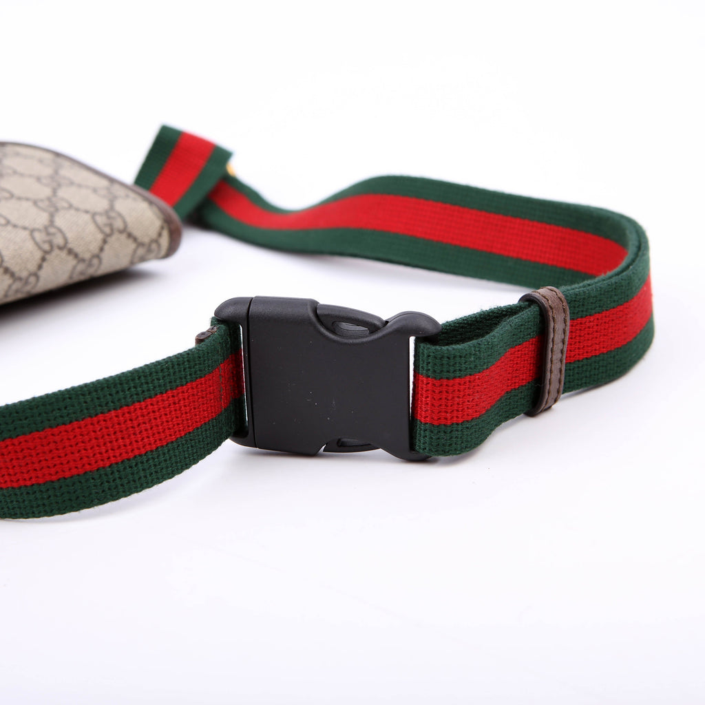 493930 GG Supreme Neo Web Belt