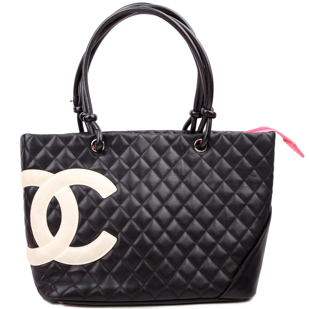 Cambon Ligne Large Tote Black