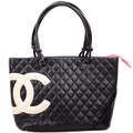Cambon Ligne Large Tote Black