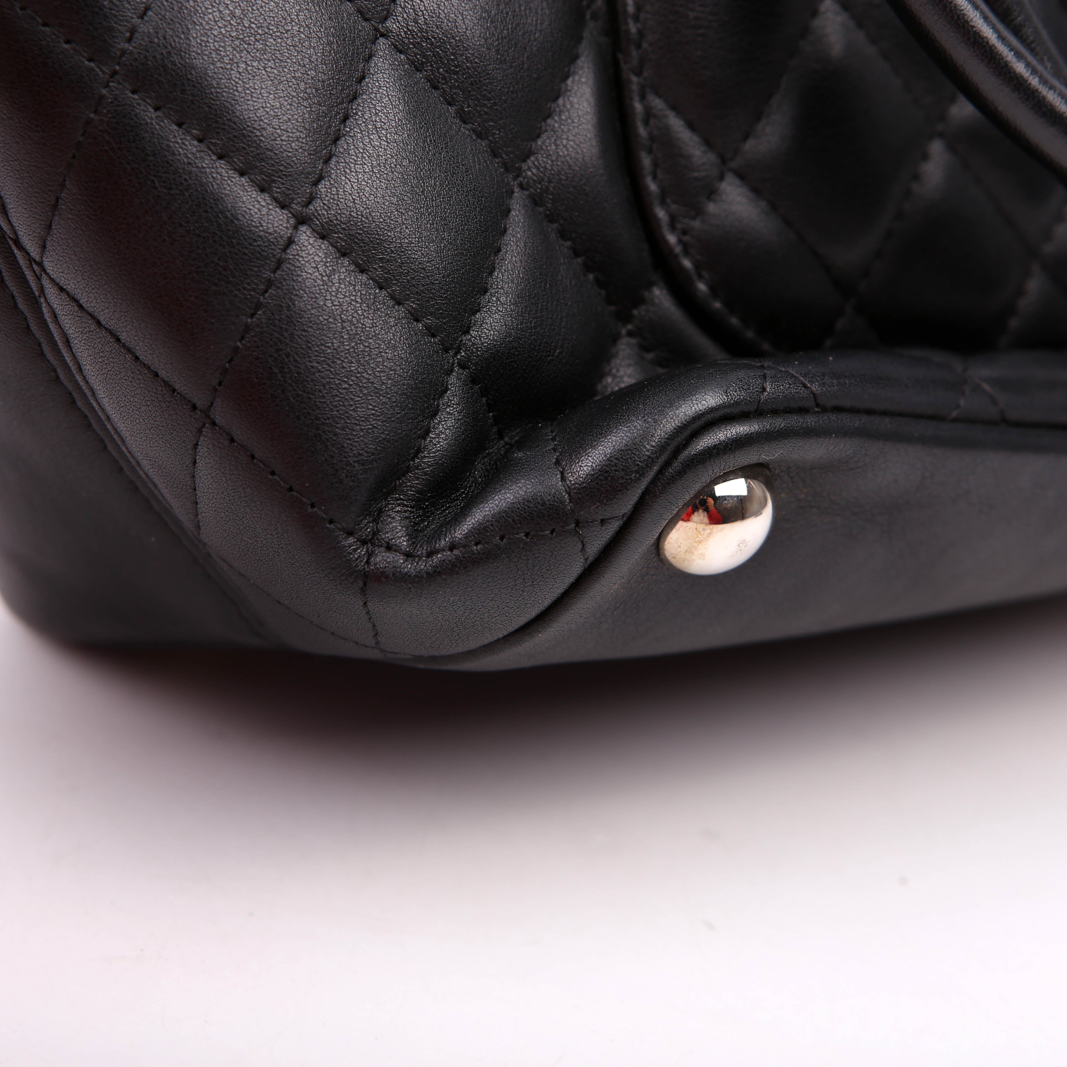 Cambon Ligne Large Tote Black