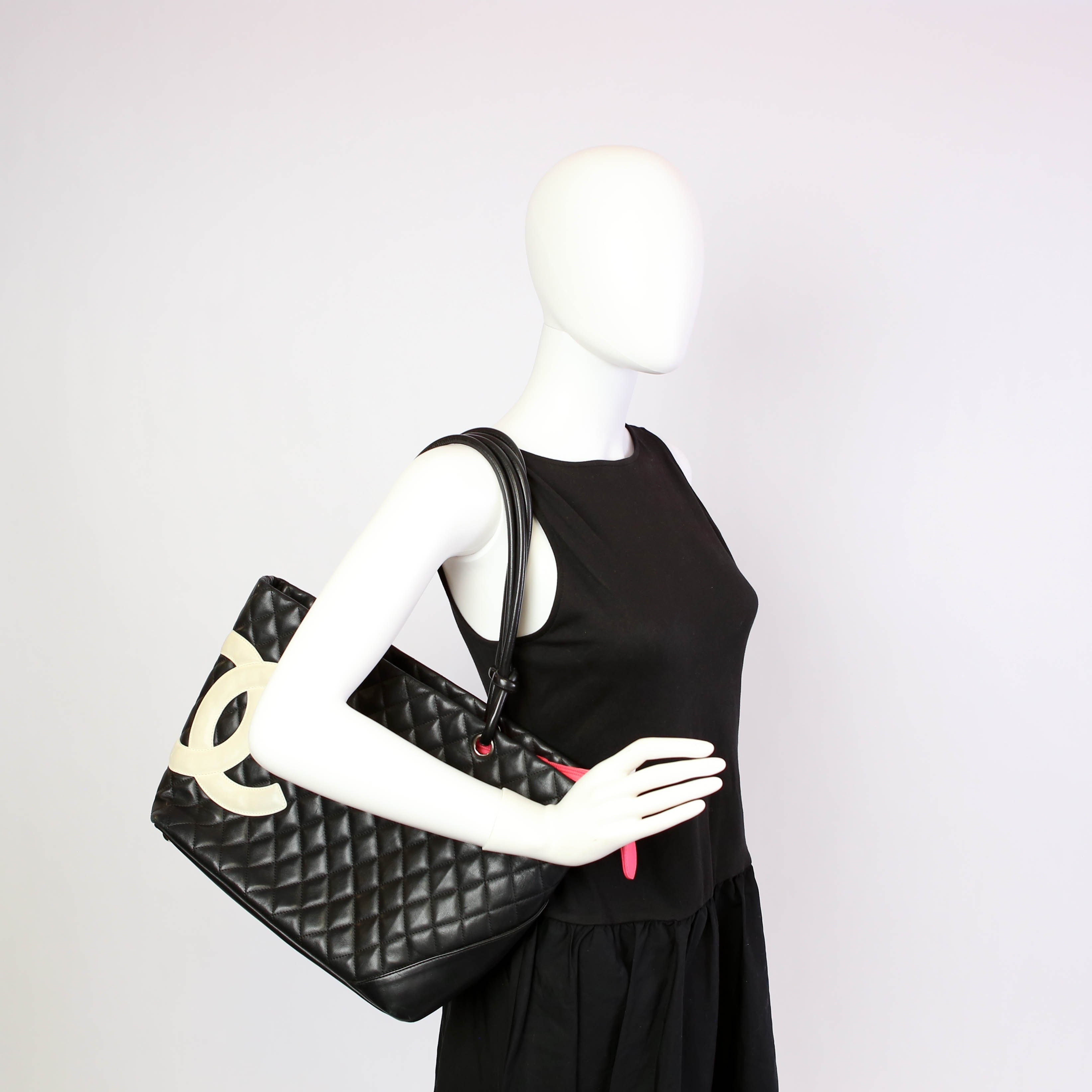 Cambon Ligne Large Tote Black