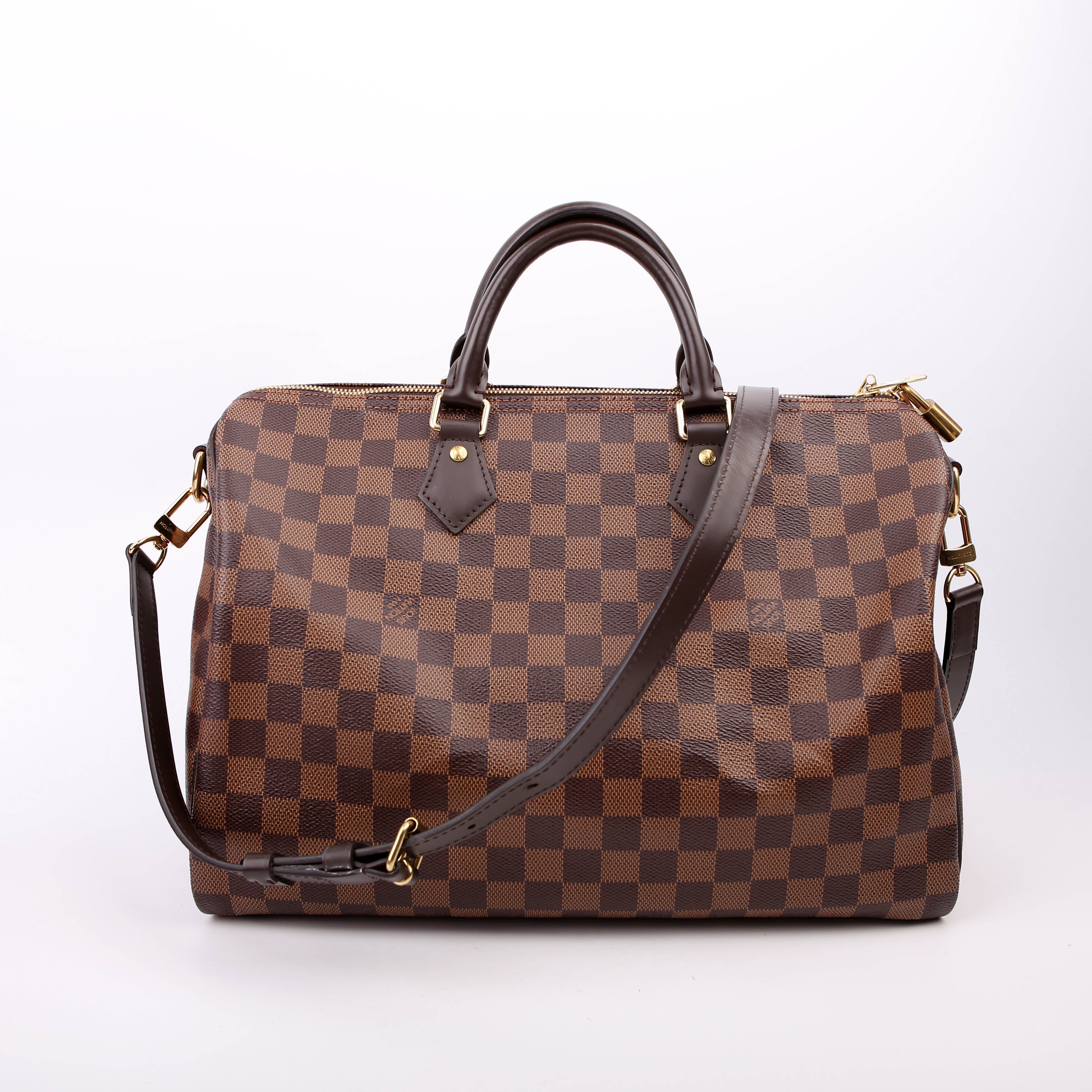 Speedy 35 Bandouliere Damier Ebene