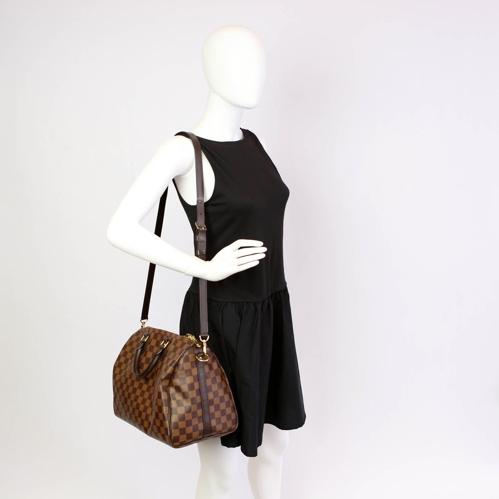 Speedy 35 Bandouliere Damier Ebene