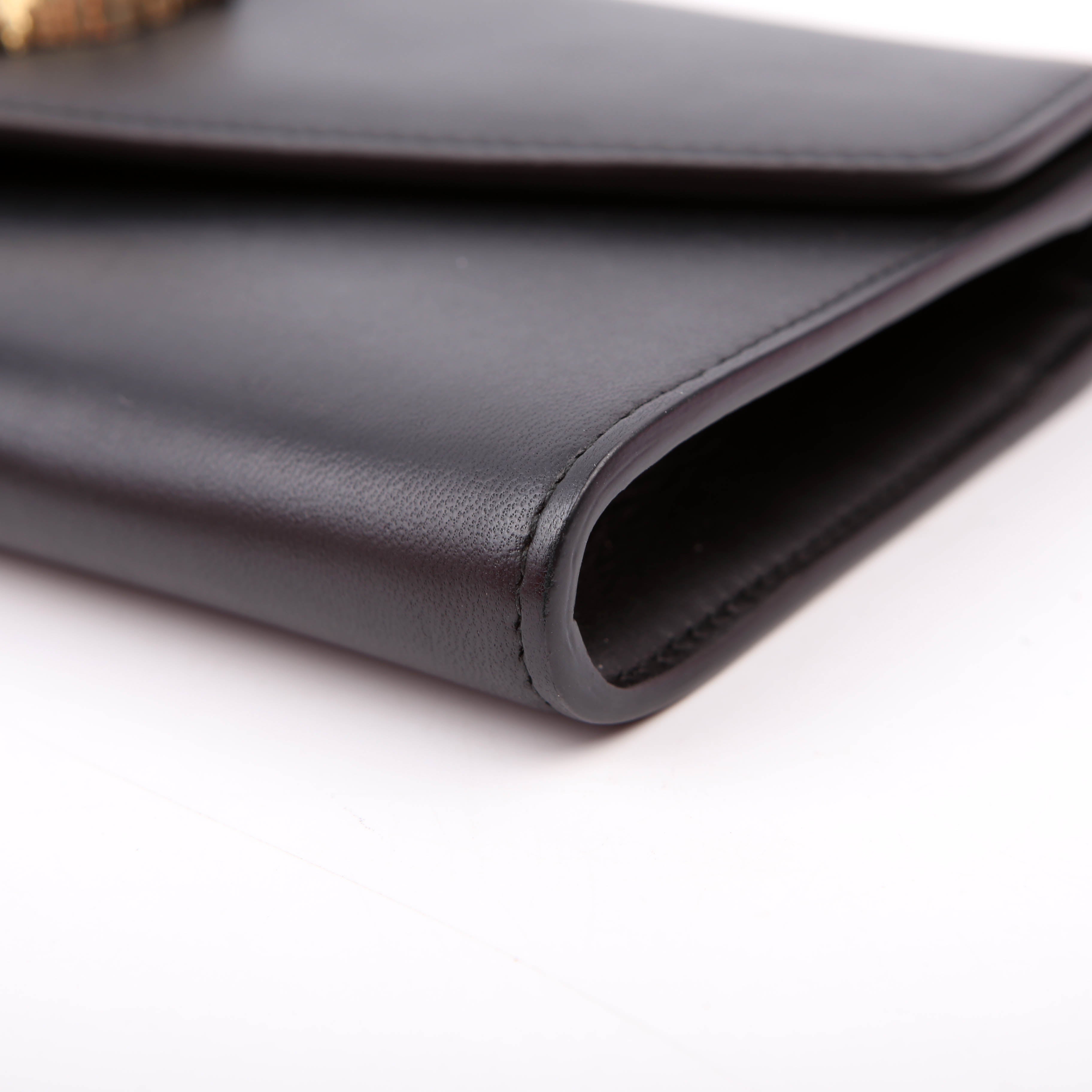 576532 Rajah Broadway Clutch Black
