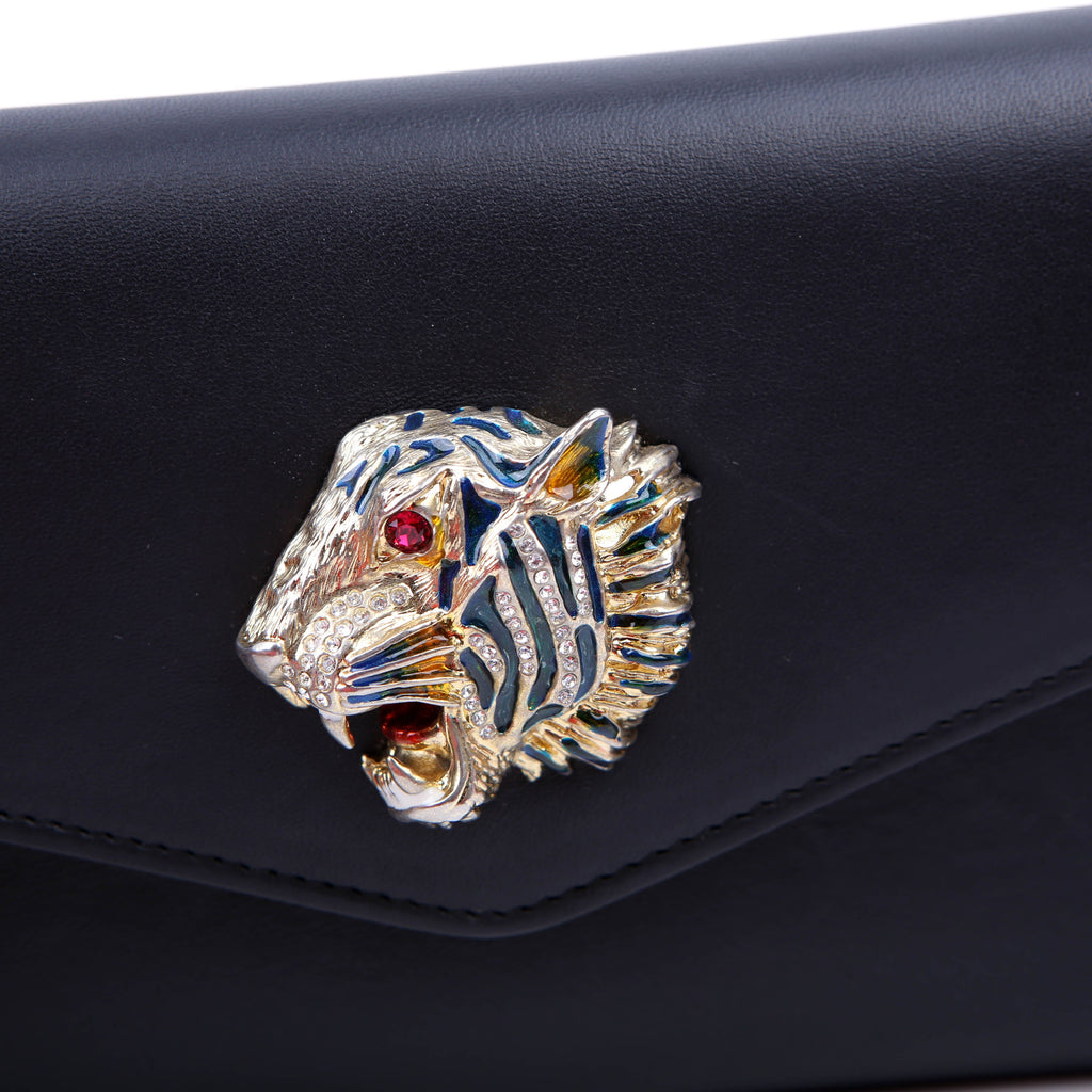 576532 Rajah Broadway Clutch Black