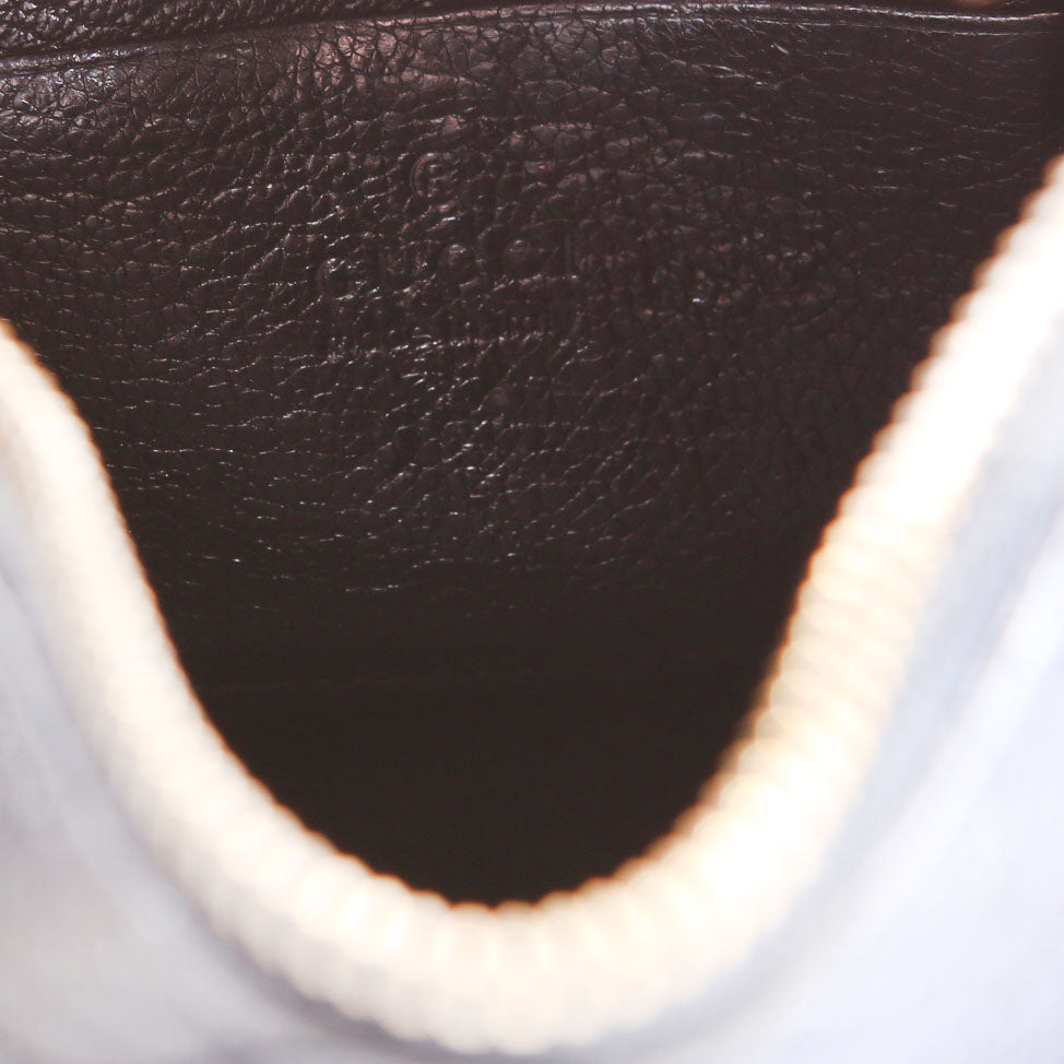 731817 Aphrodite Leather Small Shoulder Bag Black