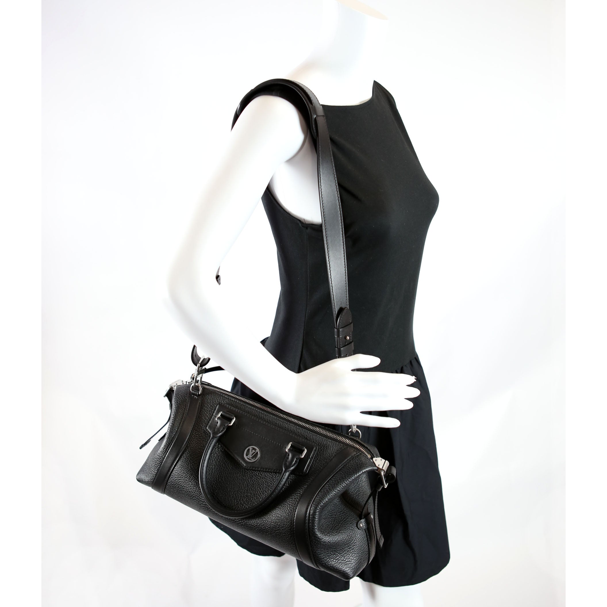 Biker MM Lambskin Black