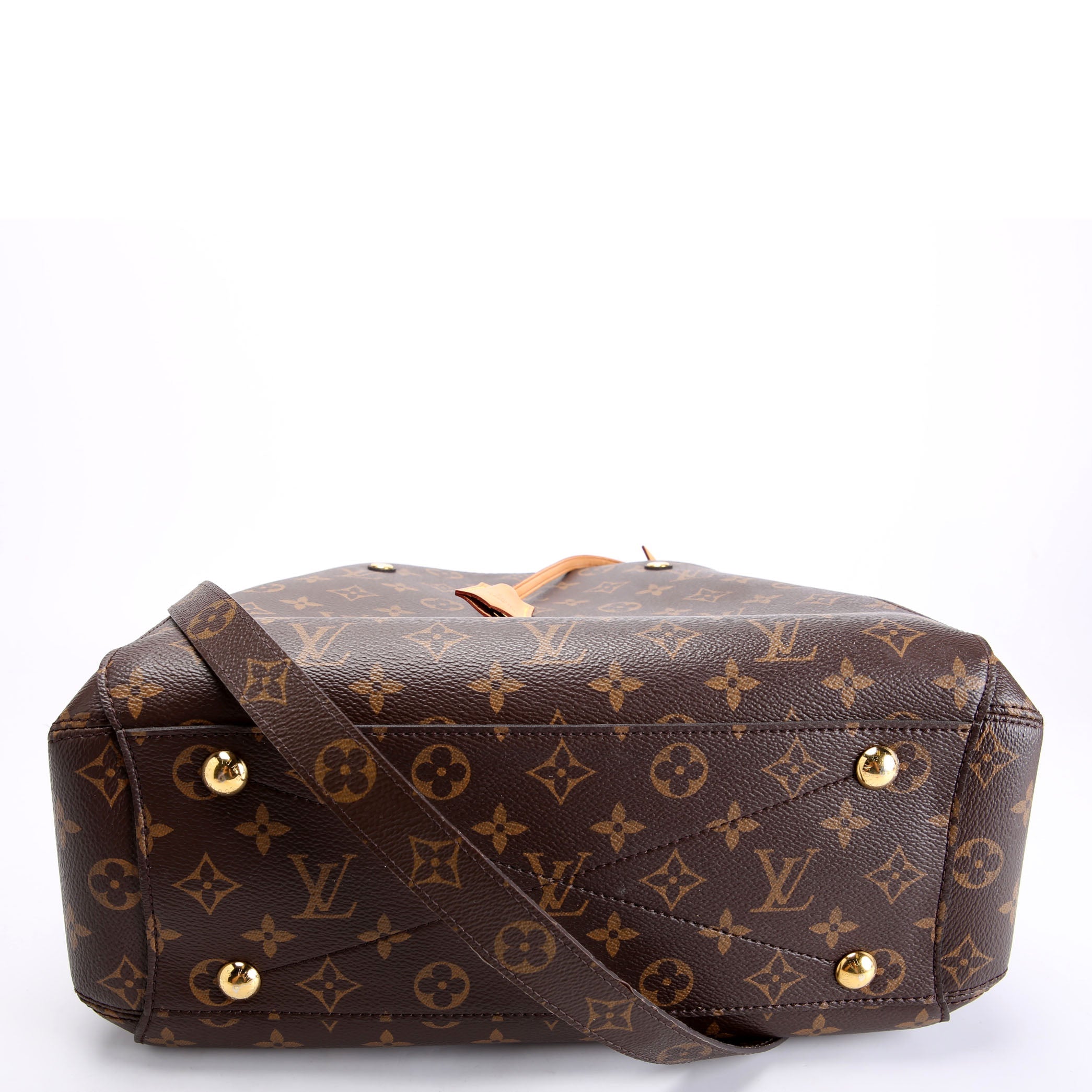 Montaigne MM Monogram Brown/Berry