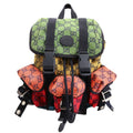 658783 GG Canvas Retro Utility Pocket Backpack Multicolor