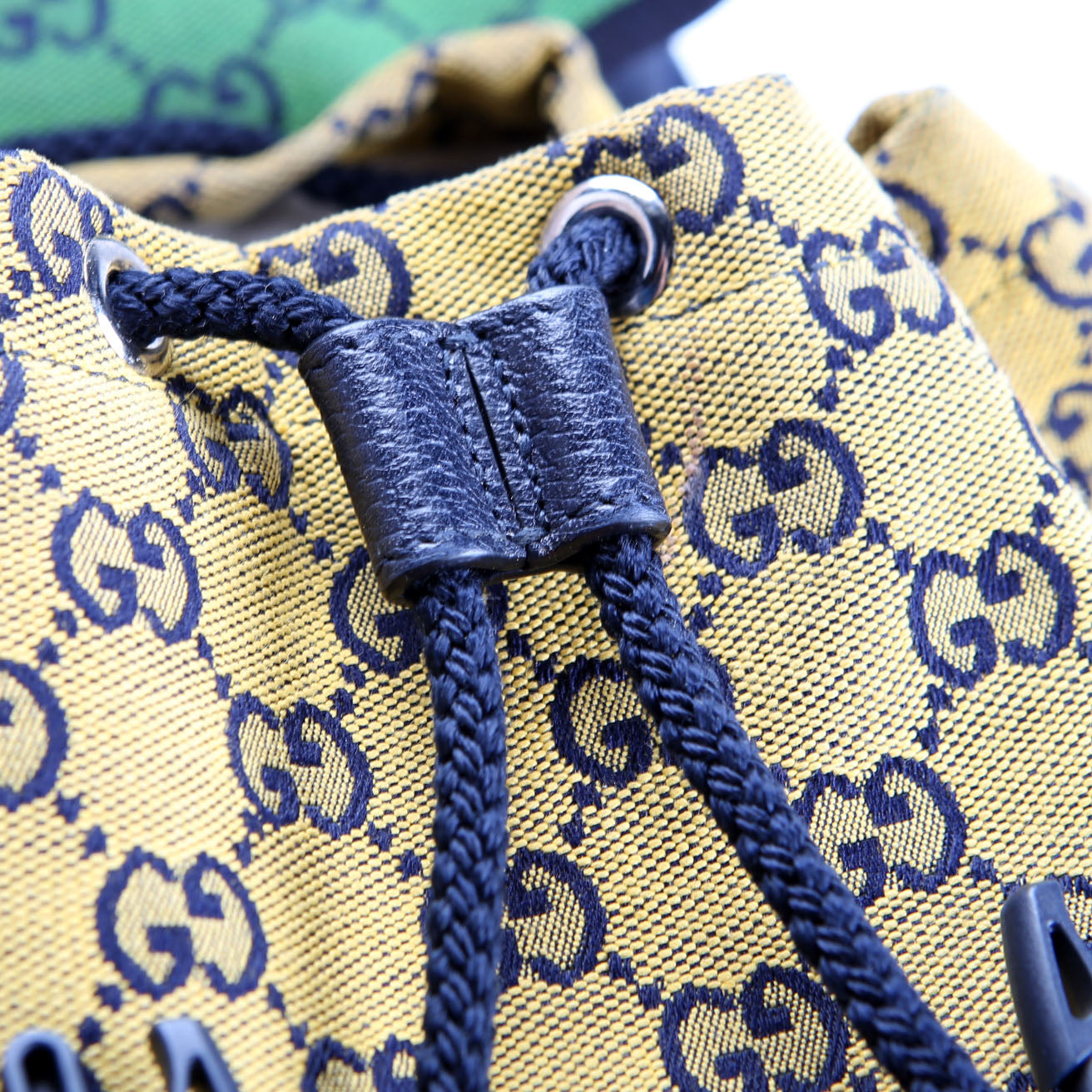 658783 GG Canvas Retro Utility Pocket Backpack Multicolor