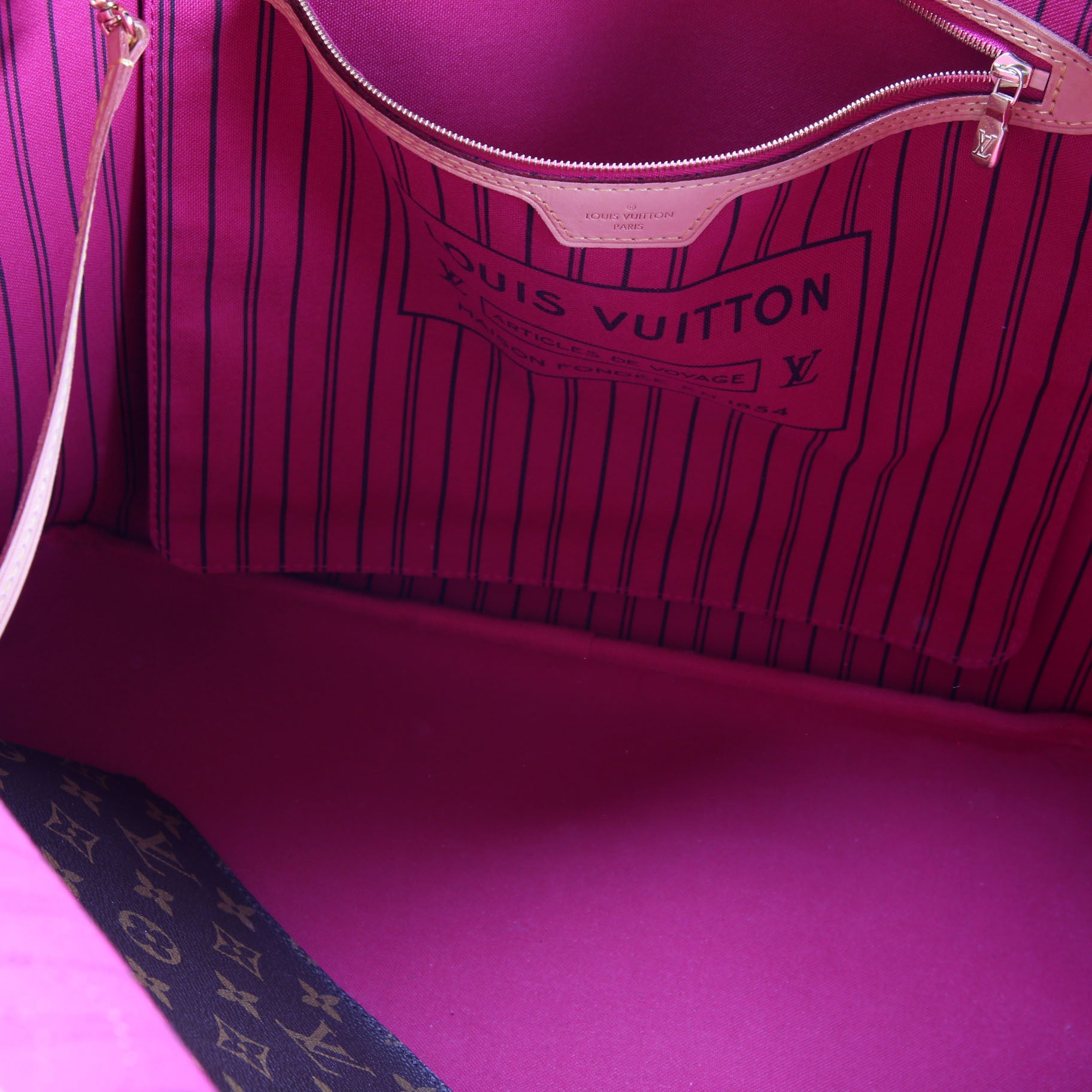 Neverfull With Wallet GM Monogram