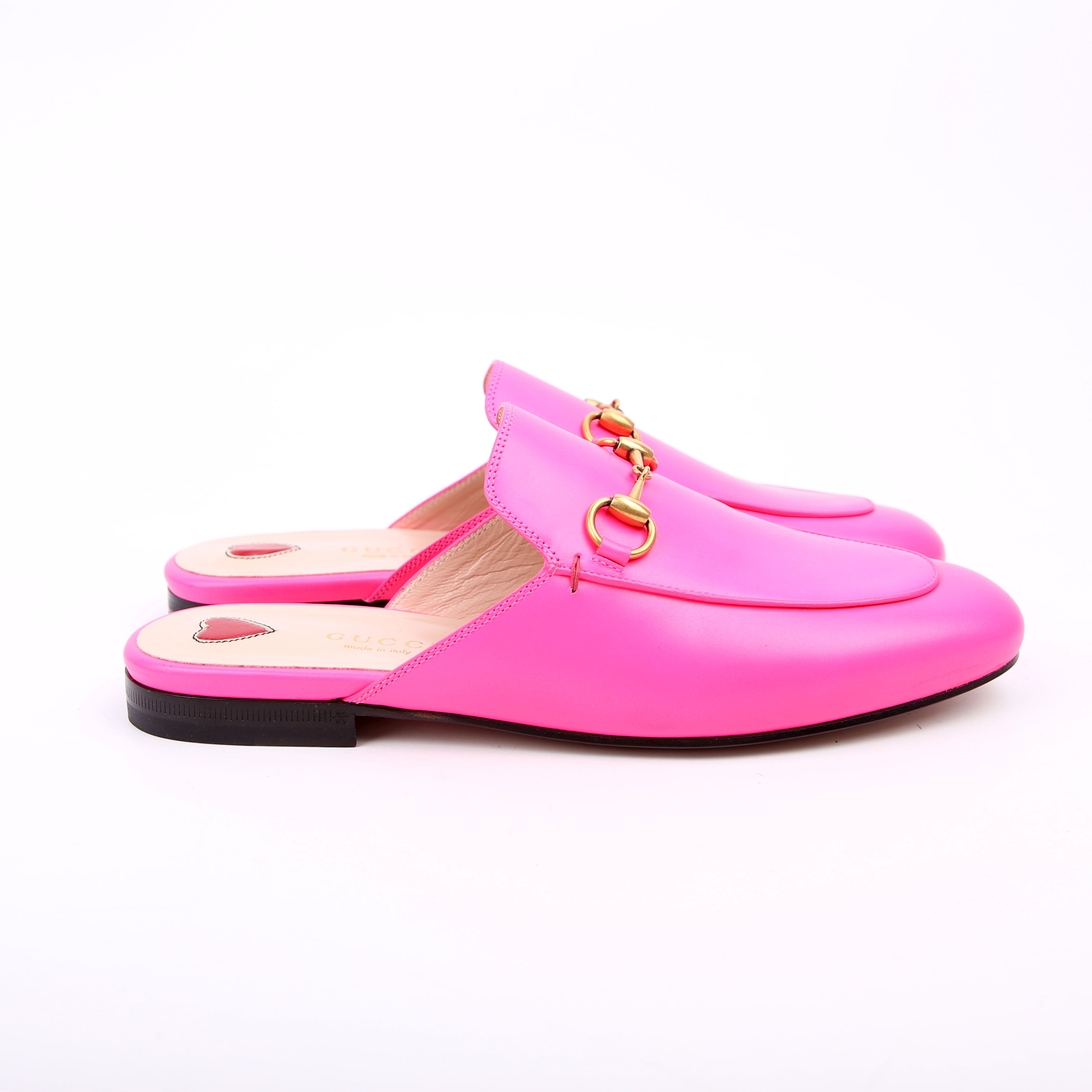 Gucci Princetown Lace Slides Size 36.5
