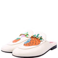 Gucci Princetown Lace Slides Size 36.5 White