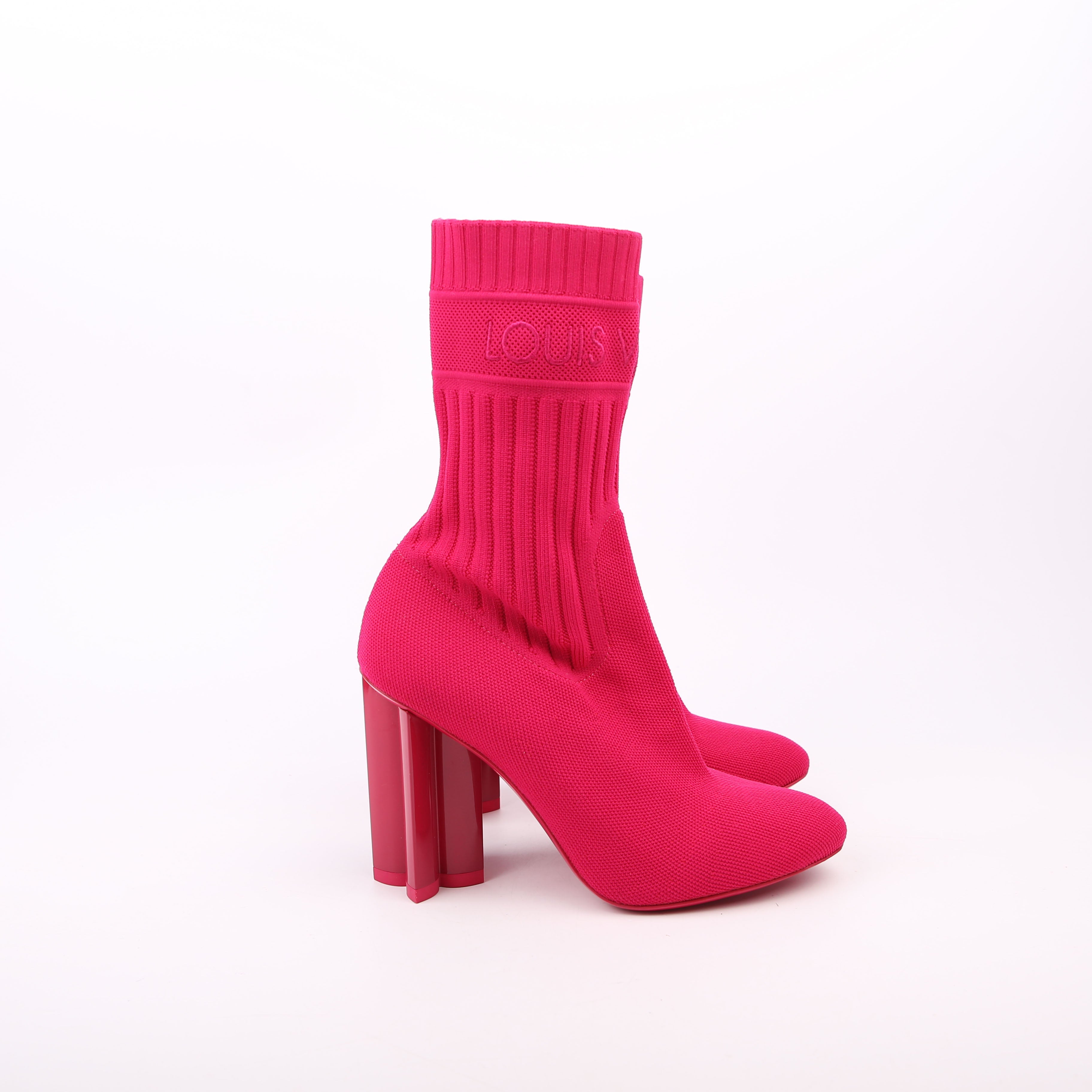 Silhouette Ankle Booties Size 37 Pink