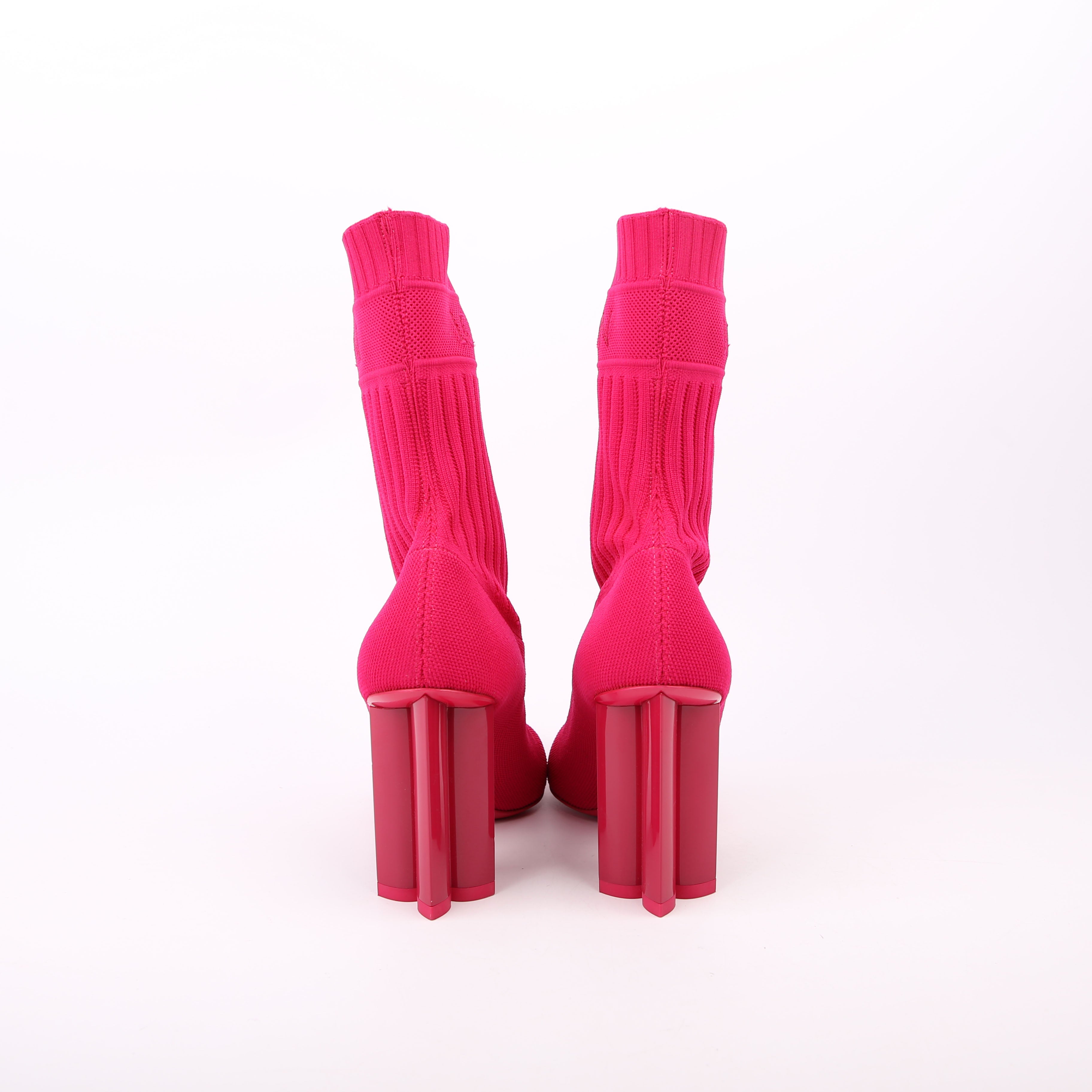 Silhouette Ankle Booties Size 37 Pink