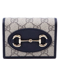 621997 Horsebit 1955 GG Supreme Card Case Black