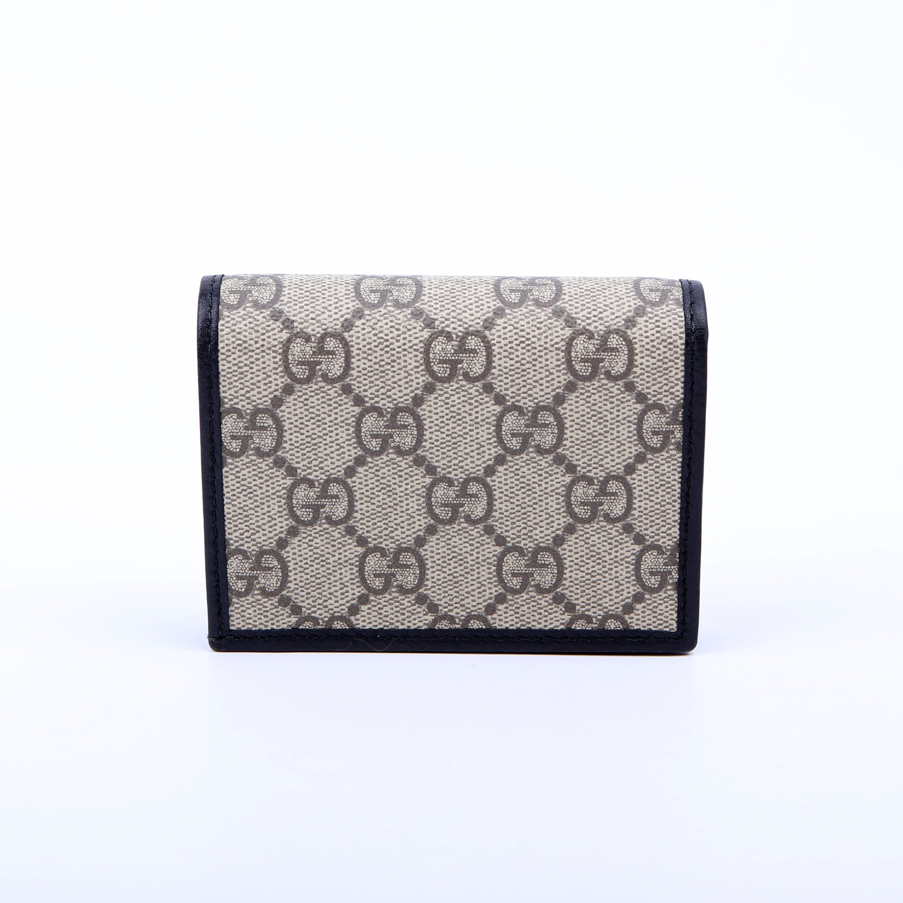 621997 Horsebit 1955 GG Supreme Card Case Black
