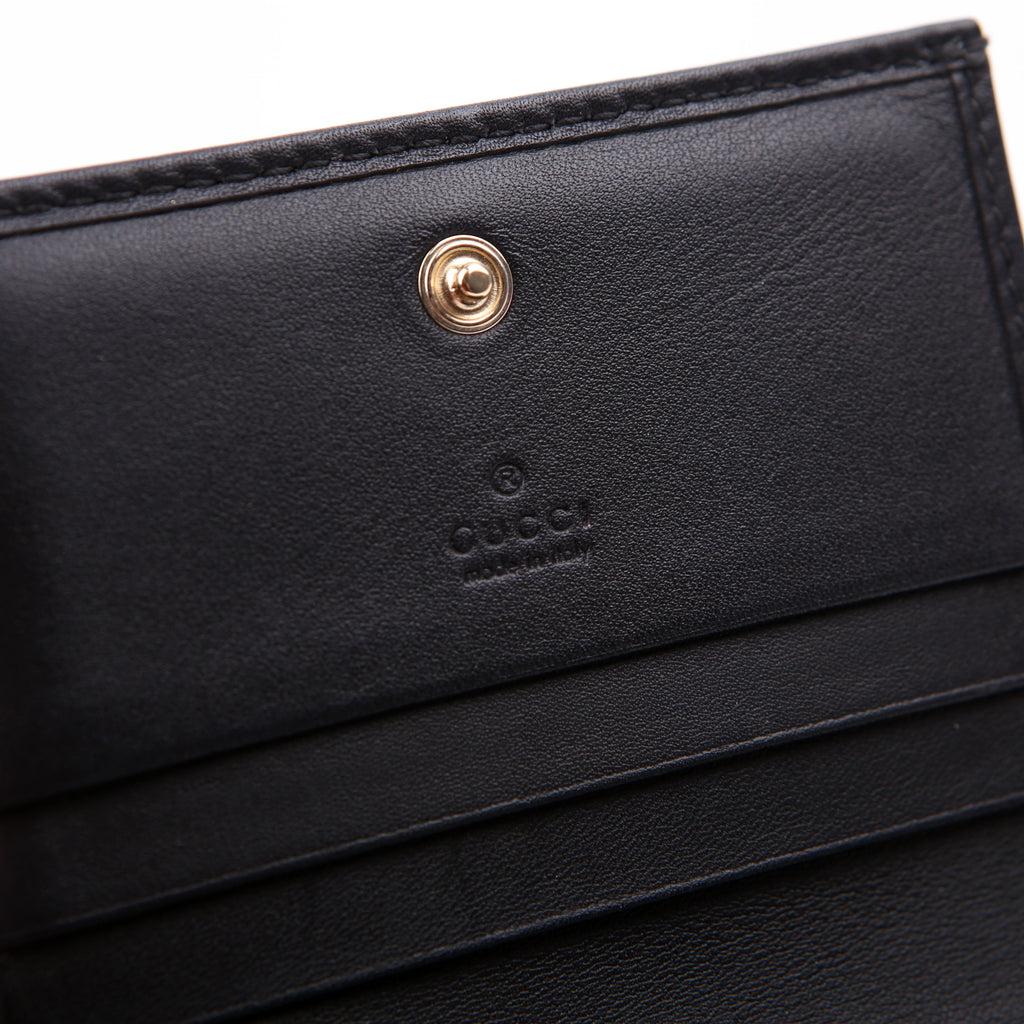 621997 Horsebit 1955 GG Supreme Card Case Black