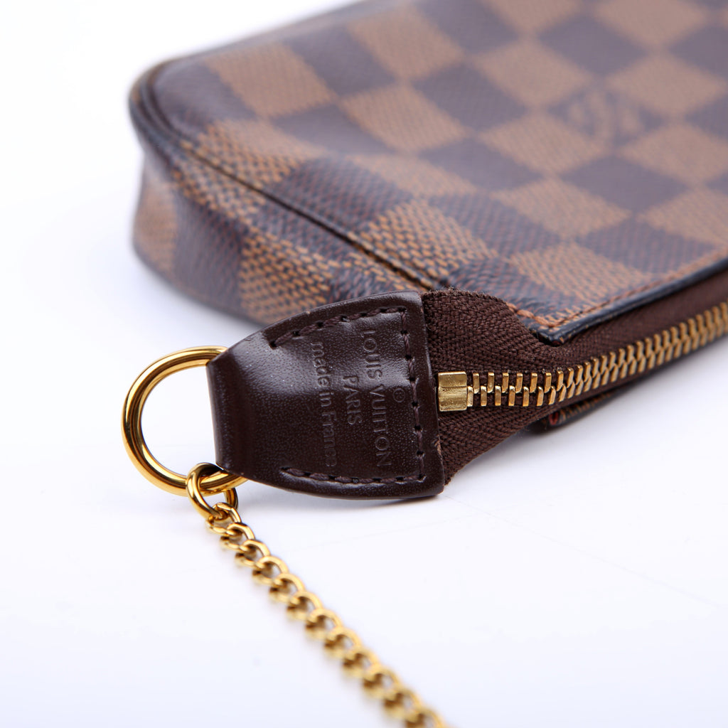 Pochette Accessories Mini Damier Ebene