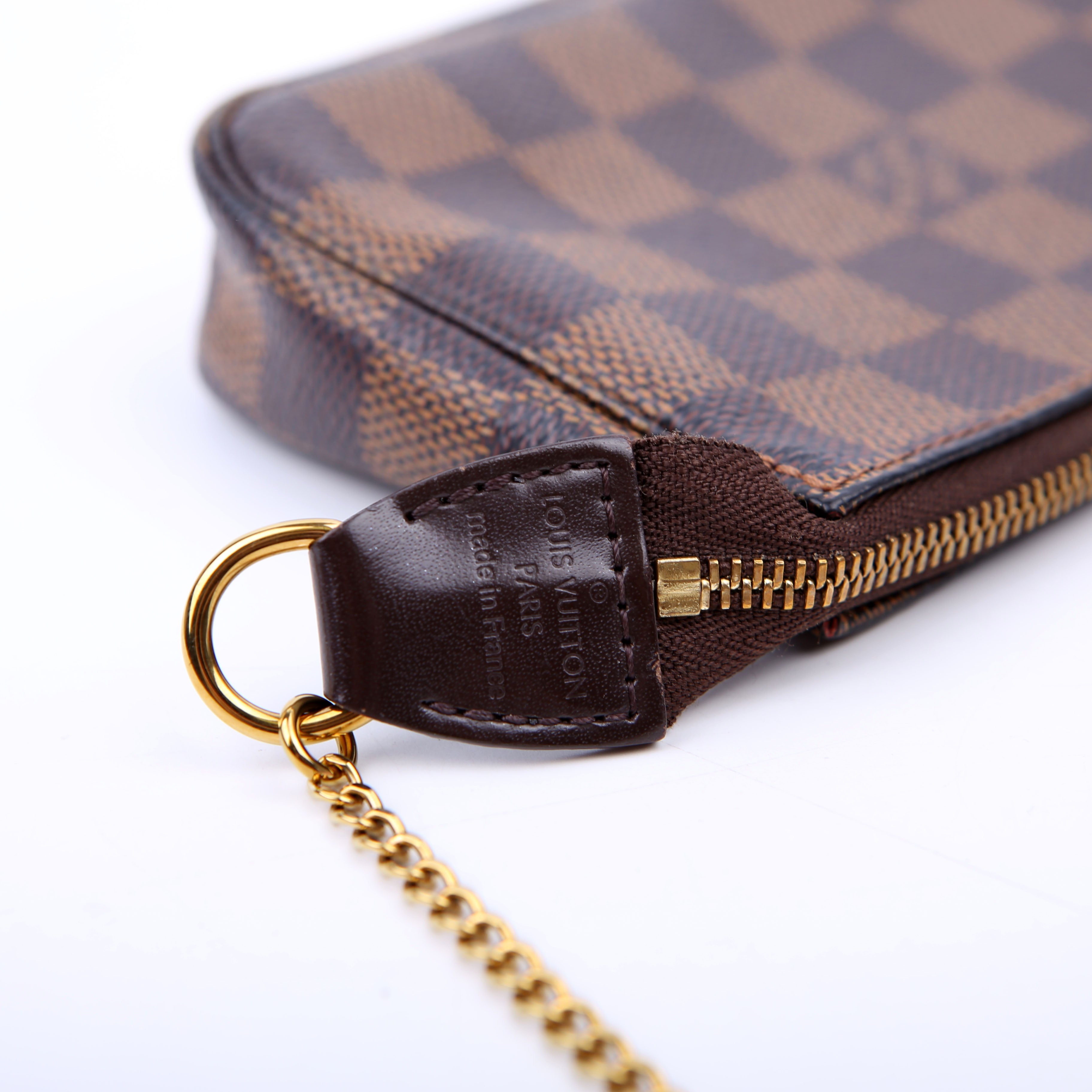 Pochette Accessories Mini Damier Ebene