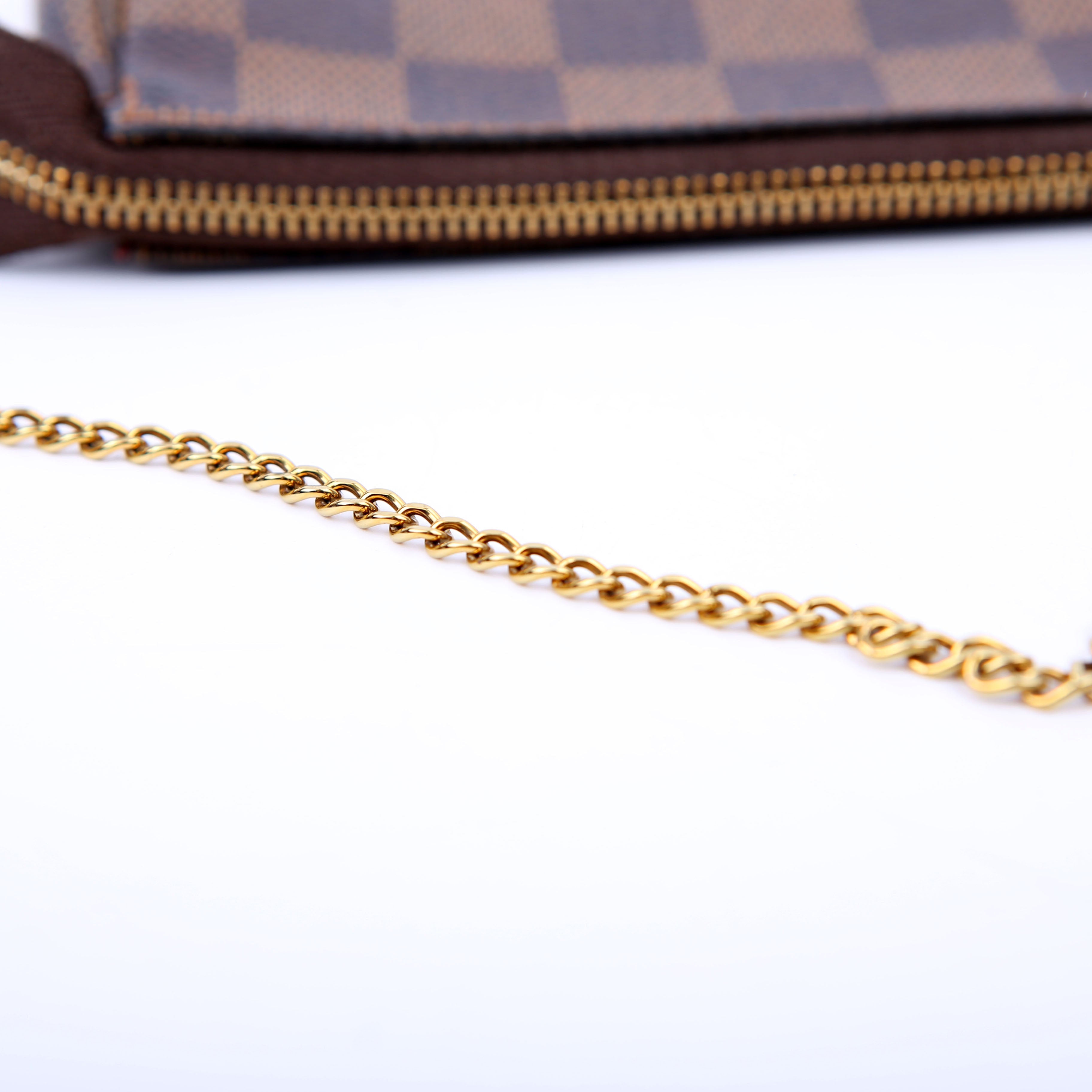 Pochette Accessories Mini Damier Ebene