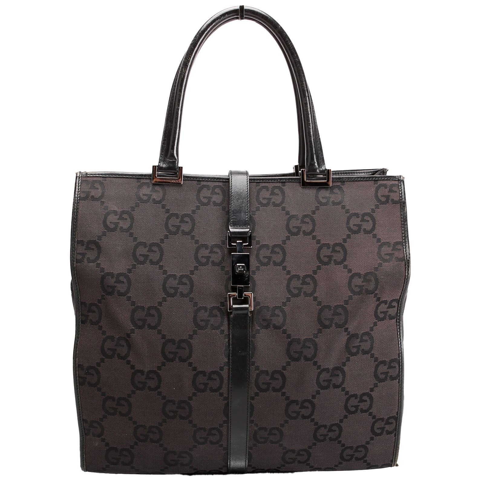 Gucci 002.1064 GG Canvas Jackie Tote