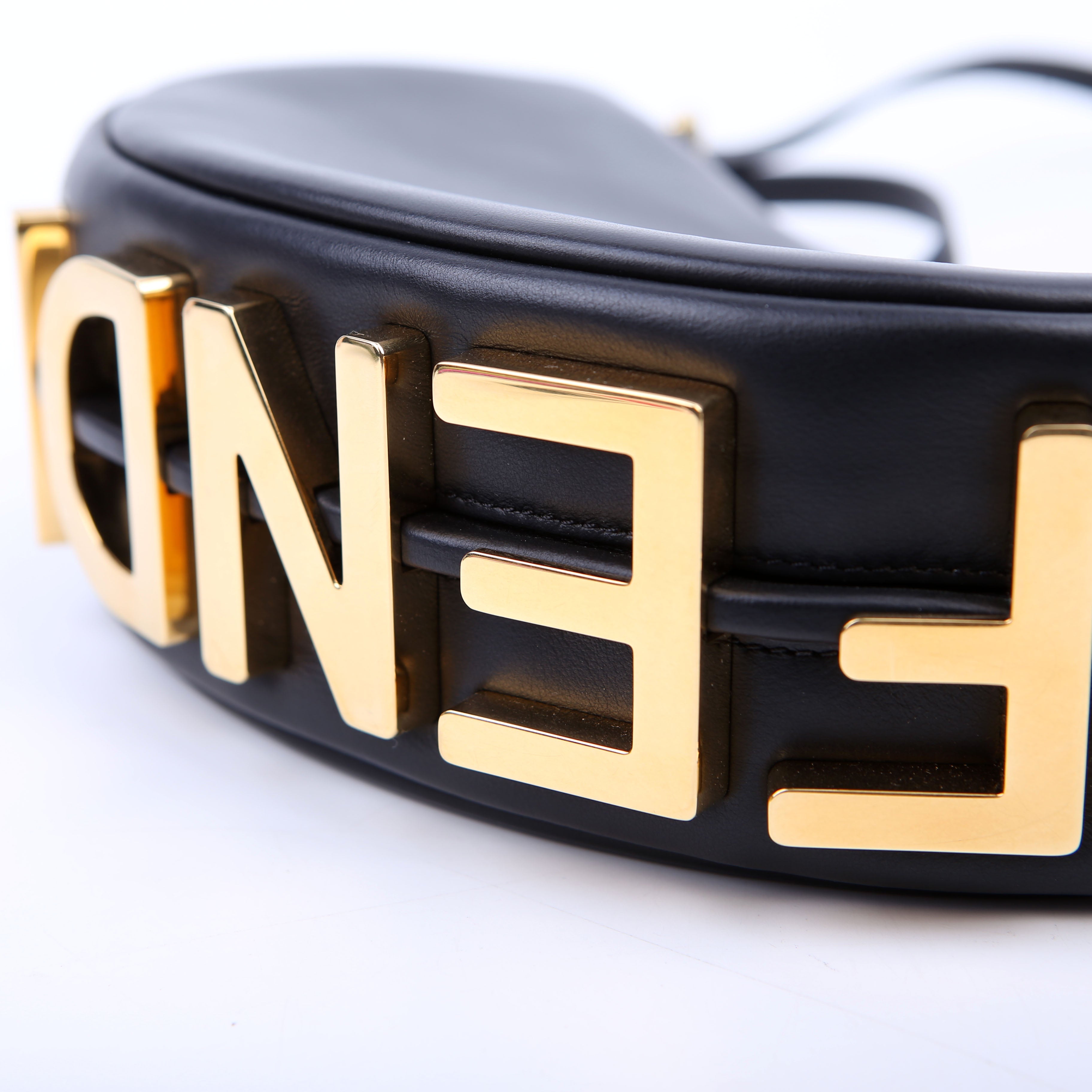 Fendi 8BS081 Fendigraphy Mini Black