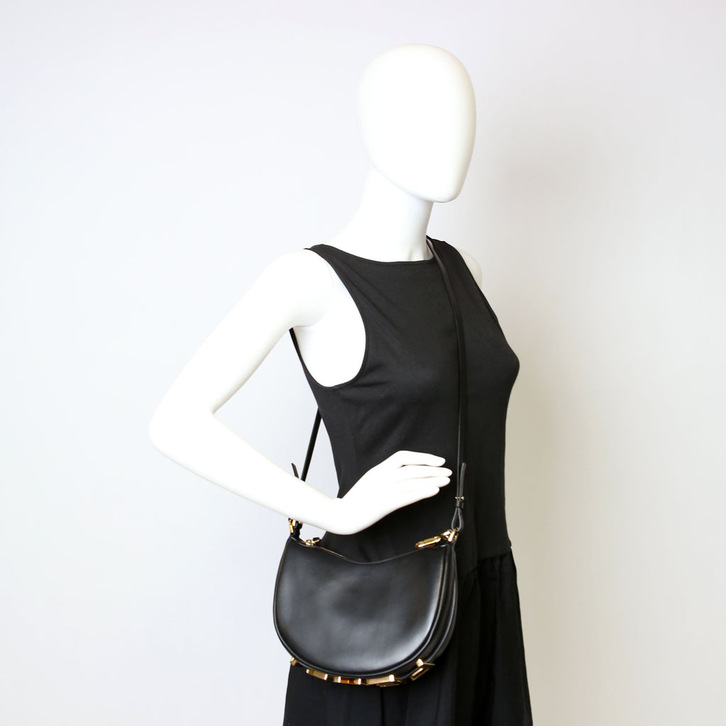 Fendi 8BS081 Fendigraphy Mini Black