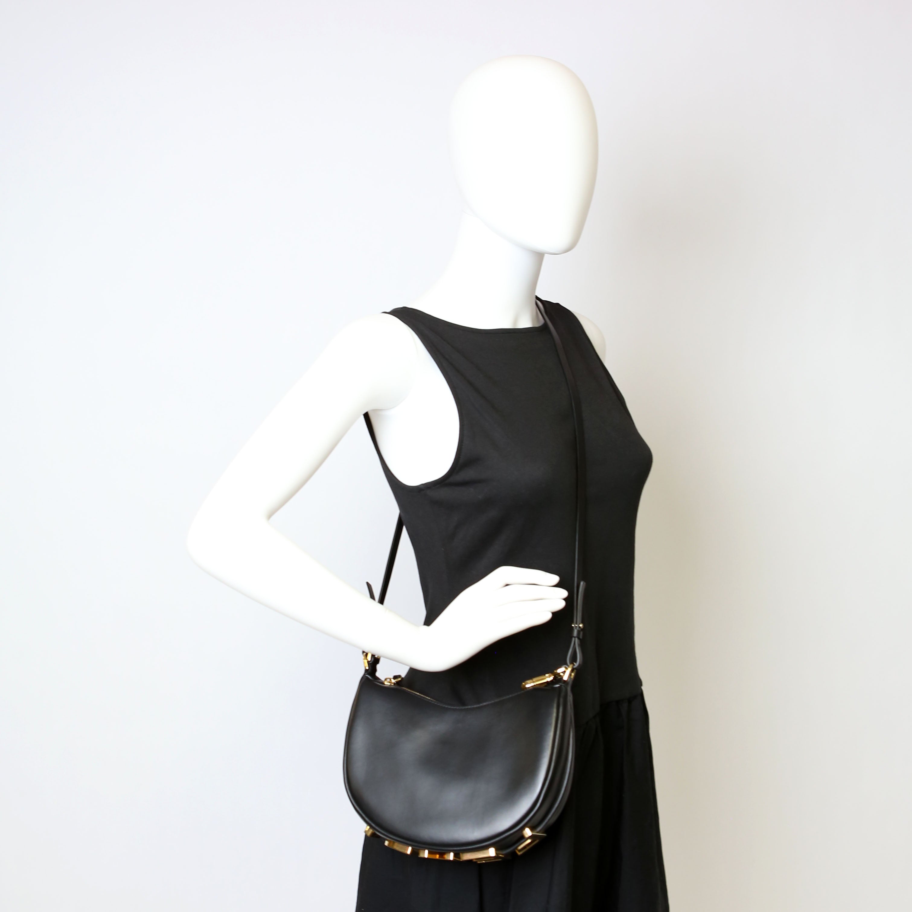Fendi 8BS081 Fendigraphy Mini Black