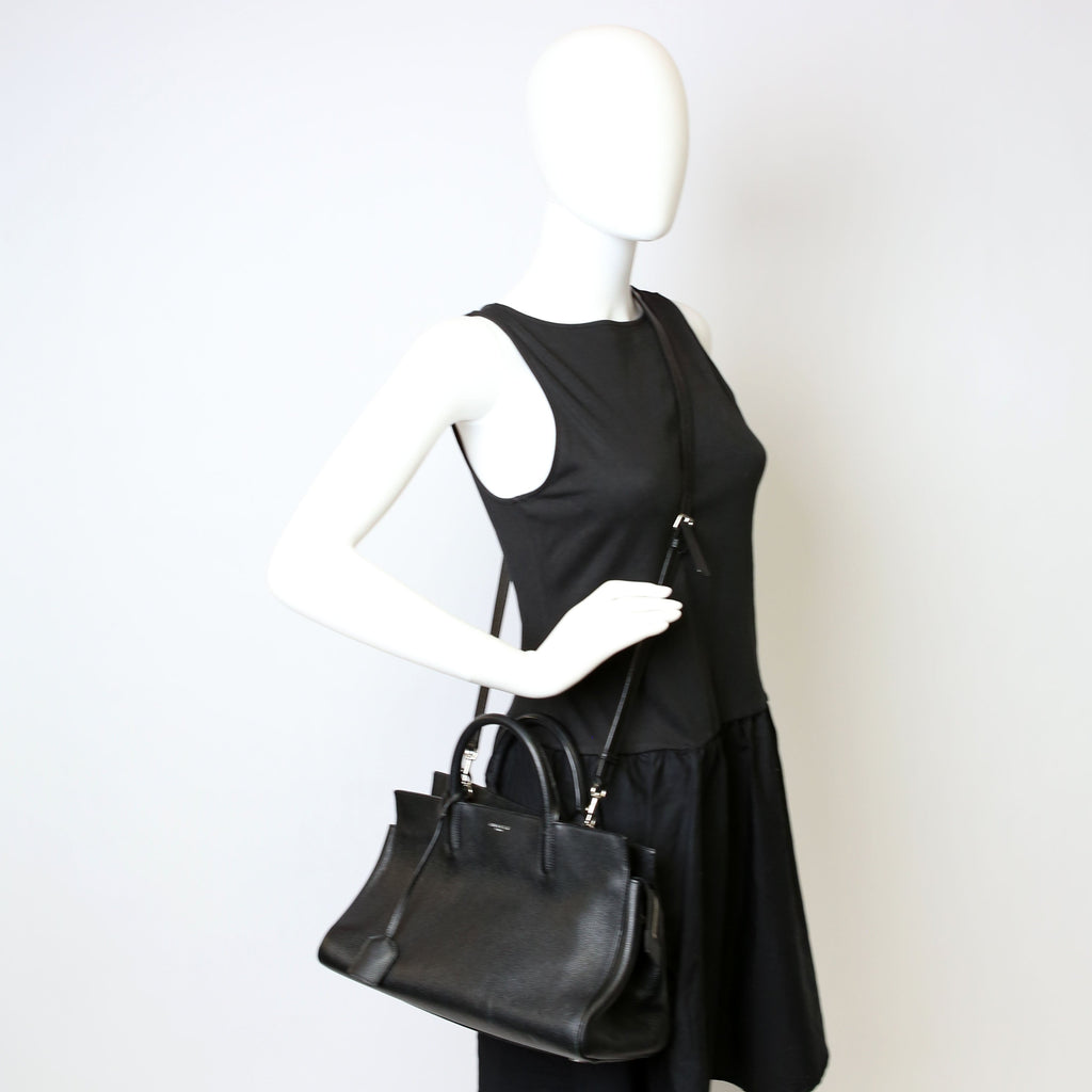 SAINT LAURENT Rive Gauche Cabas Small 400413 Black