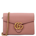 401232 Marmont Chain Wallet Pink