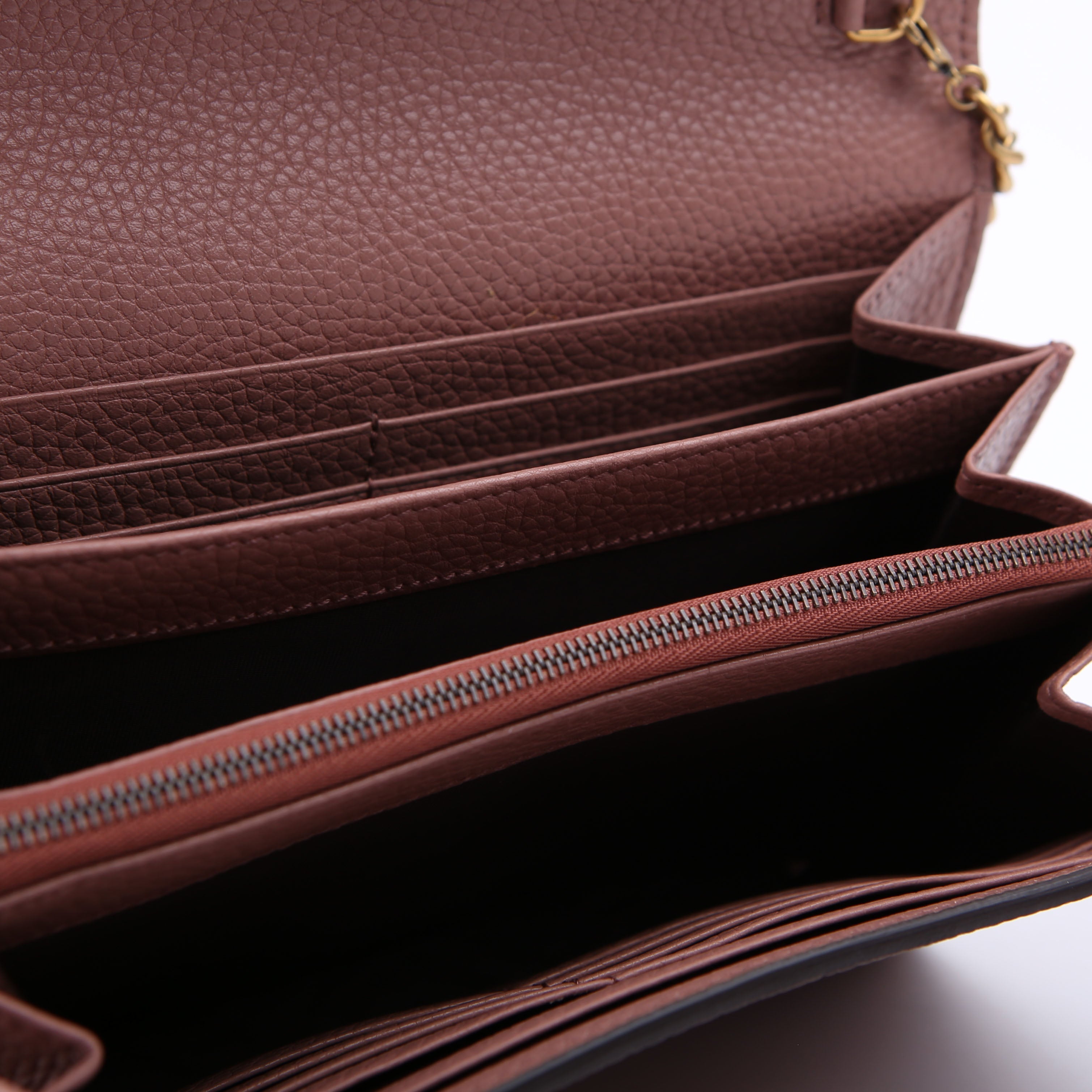 401232 Marmont Chain Wallet Pink
