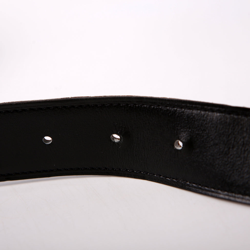 Constance H Reverse Leather Belt Size 85