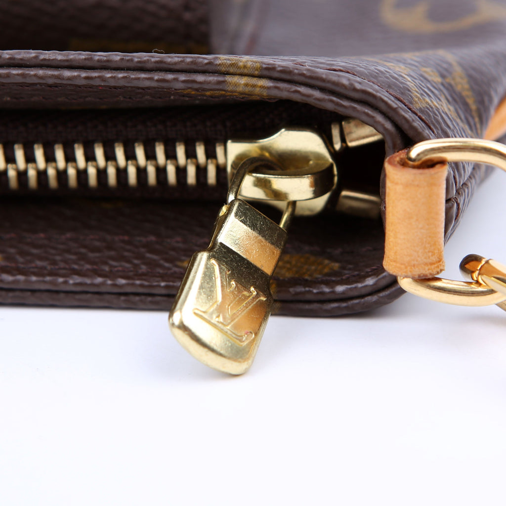 Partition Wristlet Clutch Monogram