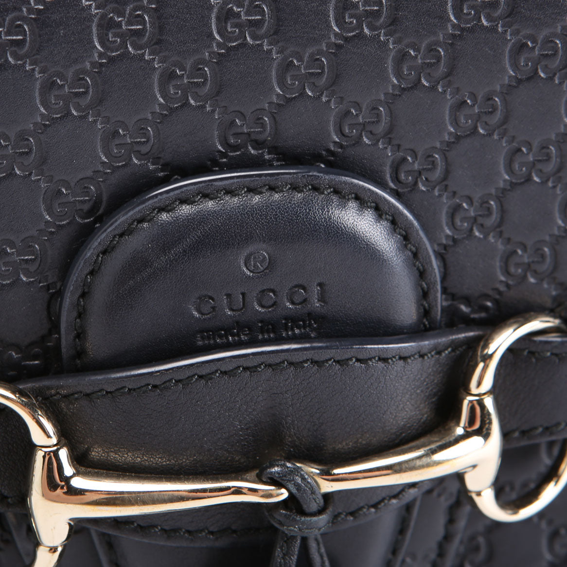 449635 Emily Micro Medium Chain Black