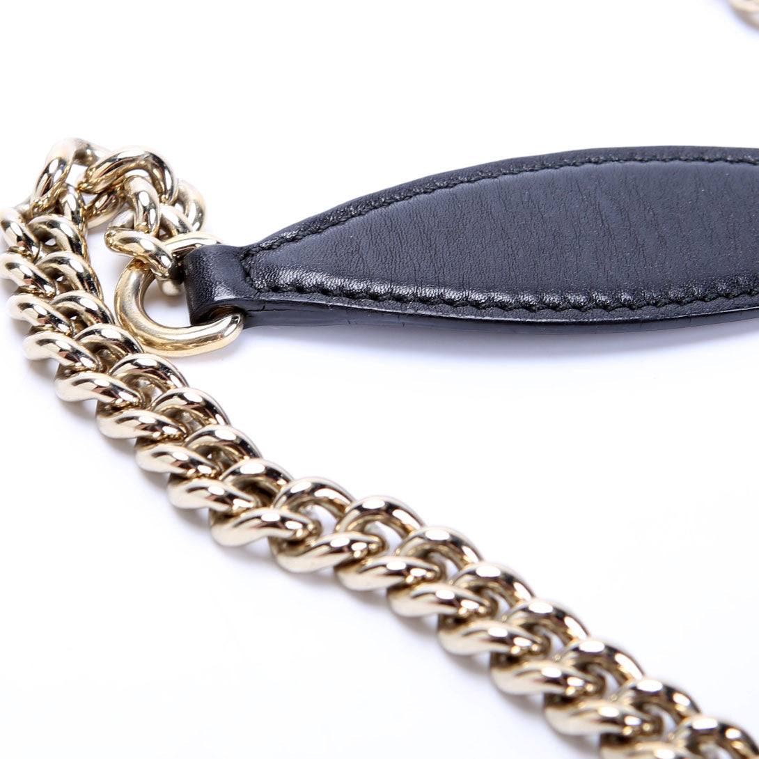 449635 Emily Micro Medium Chain Black