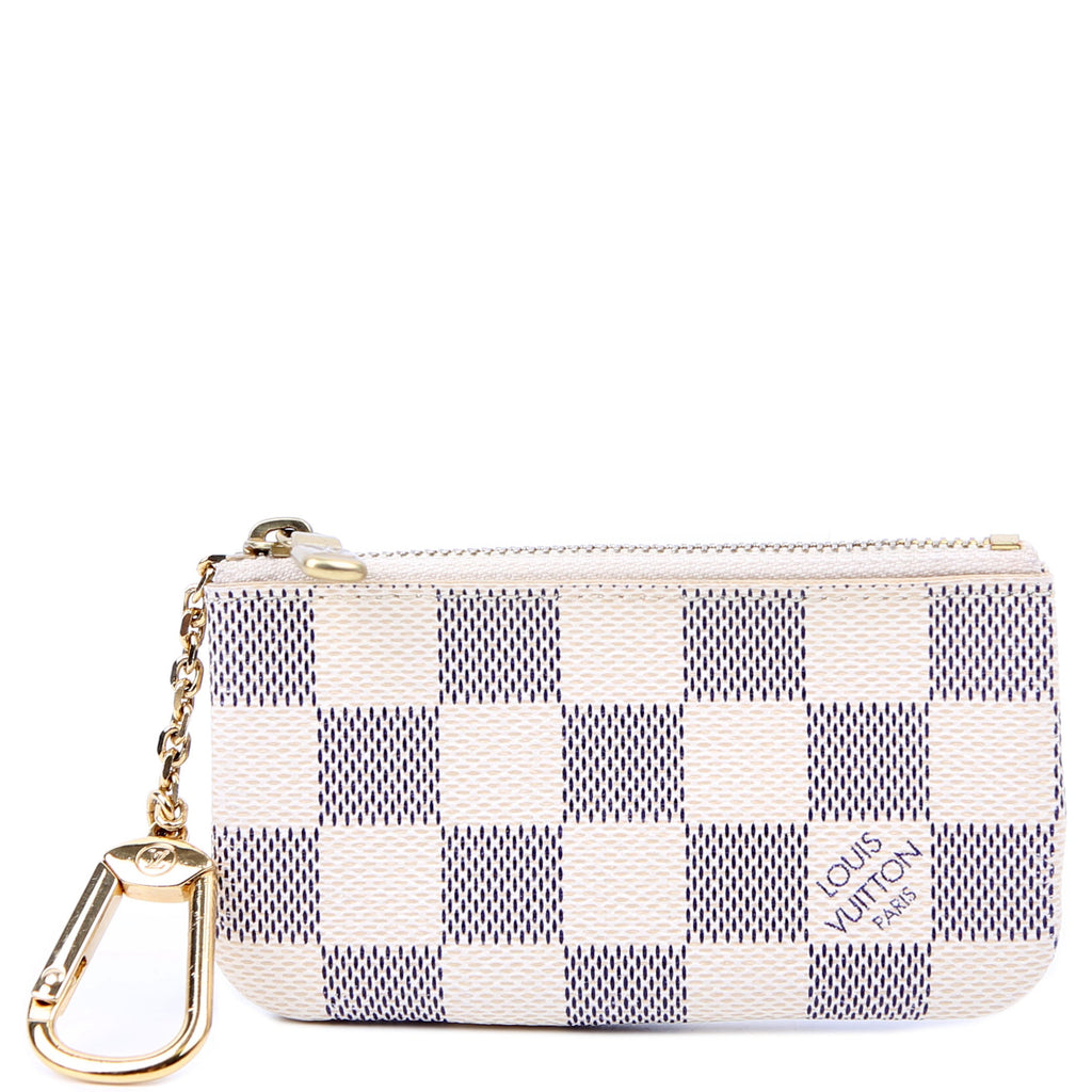 Pochette Cles Damier Azur
