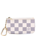 Pochette Cles Damier Azur