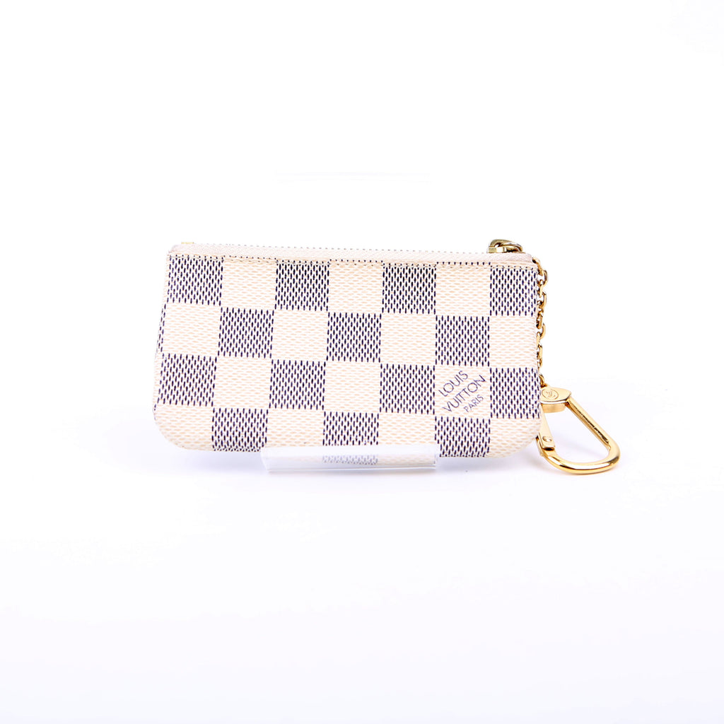 Pochette Cles Damier Azur