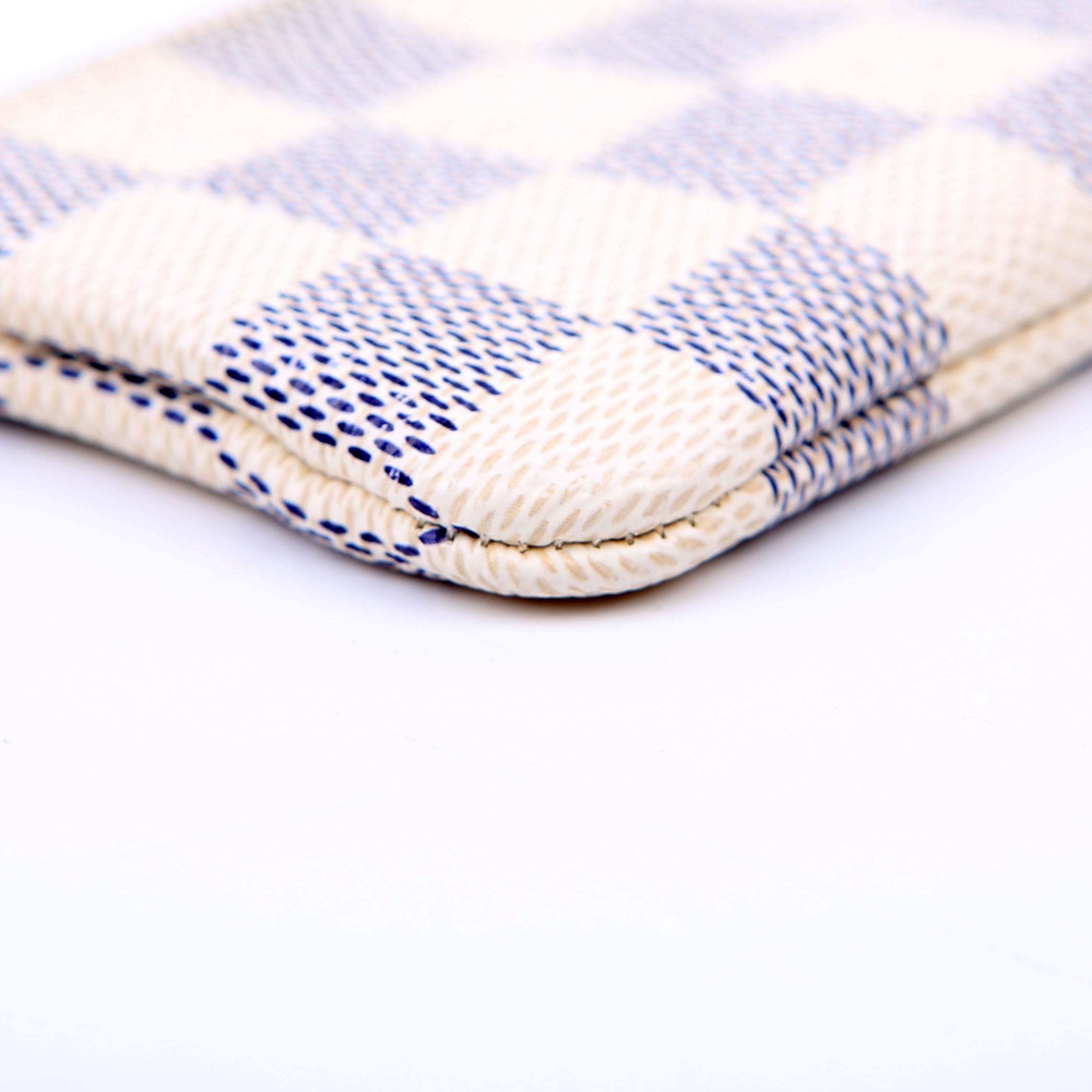 Pochette Cles Damier Azur