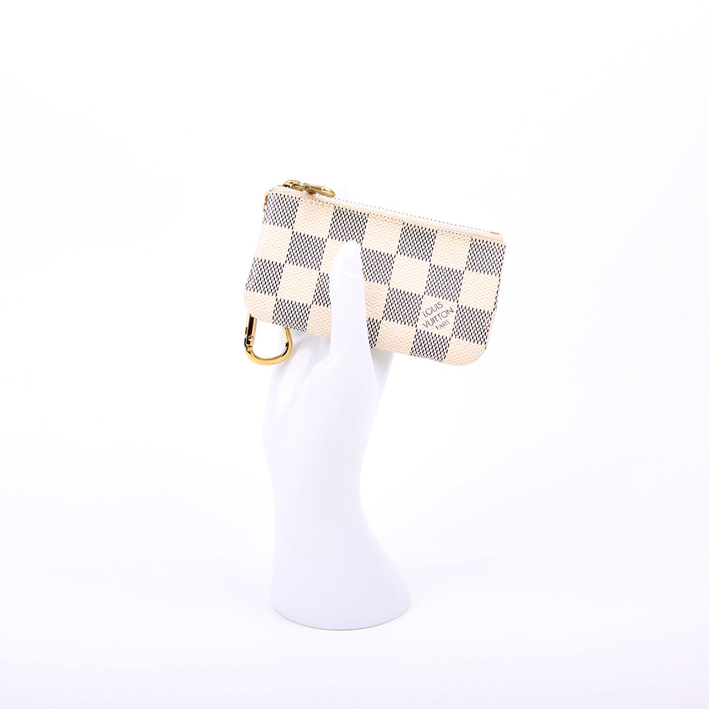 Pochette Cles Damier Azur