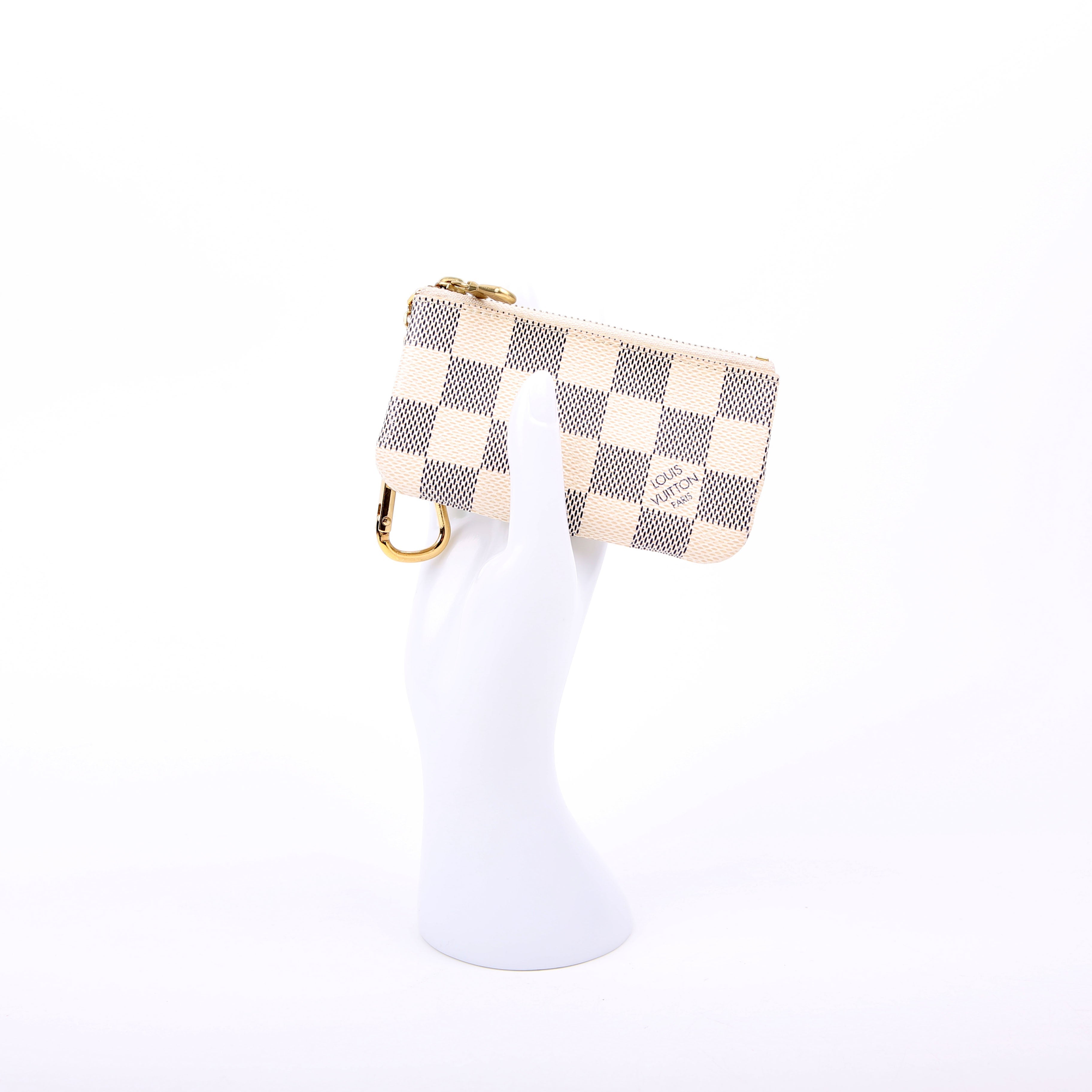 Pochette Cles Damier Azur